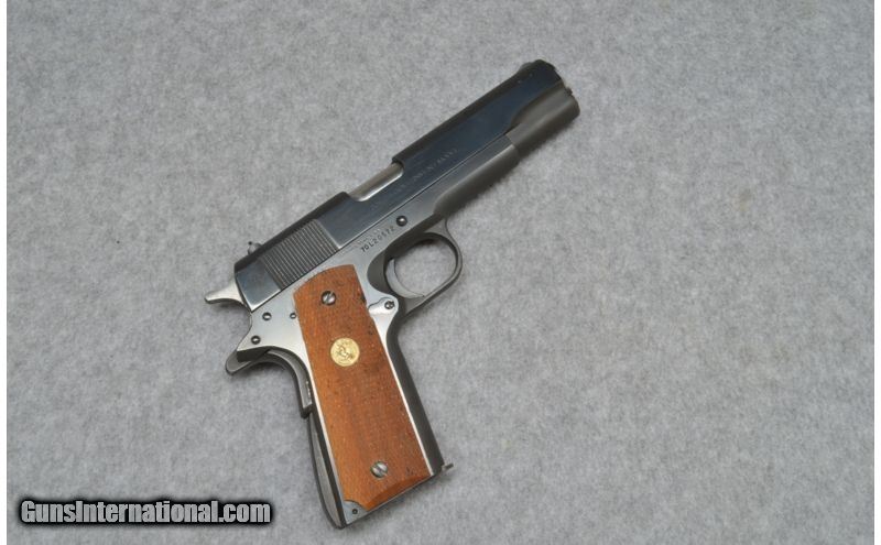 Colt ~ Mkiv Series 70 Government ~ 9mm 4093