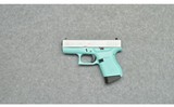 Glock ~ Robin's Egg Blue G43 ~ 9MM - 2 of 2