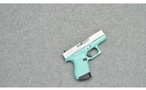 Glock ~ Robin's Egg Blue G43 ~ 9MM - 1 of 2