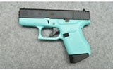 GLOCK ~ 43 ROBIN'S EGG BLUE ~ 9MM - 2 of 2