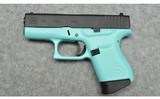 GLOCK ~ 43 ROBIN'S EGG BLUE ~ 9MM - 2 of 2