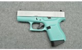 Glock ~ 43 Robin's Egg Blue ~ 9MM - 2 of 2