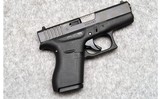 Glock ~ 42 ~ .380 ACP - 1 of 2