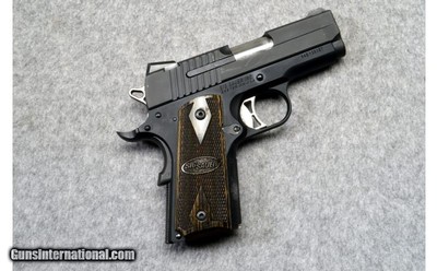 SIG Sauer ~ 1911 Ultra-Compact ~ .45 Auto