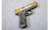 Glock ~ 45 "Burnt Bronze Viking Crow" ~ 9mm - 1 of 5