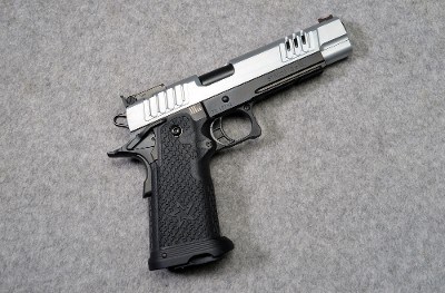 STI International ~ Staccato XL "Tuxedo Chrome" ~ .9mm - Image 1 of 8