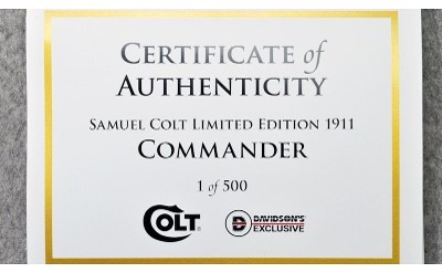Colt ~ Combat Commander Limited Edition ~ .45 ACP - Image 5 of 6