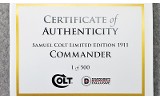 Colt ~ Combat Commander Limited Edition ~ .45 ACP - Image 5 of 6