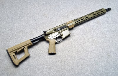 Black Rain Ordnance ~ Spec 15 Cerakote Moss with FDE ~ 5.56 NATO - Image 1 of 10