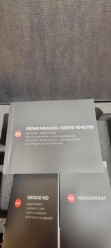 LNIB, Leica Geovid 10X42 HD-R Rangefinding Binoculars - 4 of 5