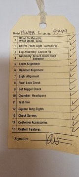 Shiloh Sharps 1874 Sporting Carbine 45-70 - 3 of 15