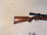 1965 BELGIUM BROWNING T-BOLTT2 IN 22 LONG RIFLE, BEAUTIFUL CHECKERED WOOD, PERFECT BLUING, STEEL FRONT SIGHT, VERY CLEAN BORE AND ACTION. - 7 of 15