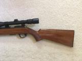 1965 BELGIUM BROWNING T-BOLTT2 IN 22 LONG RIFLE, BEAUTIFUL CHECKERED WOOD, PERFECT BLUING, STEEL FRONT SIGHT, VERY CLEAN BORE AND ACTION. - 14 of 15