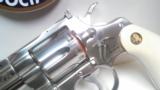 1990 Colt Python 21/2 Stainless with Ivory Grips 100% New In Box - 1 of 12