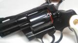 Colt Python Snub Nose 1984 New Old Stock Ivory Grips and Lettered - 1 of 15