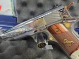 COLT 1911 .38 SUPER CUSTOM ENGRAVED NIB - 4 of 15