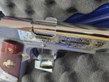 COLT 1911 .38 SUPER CUSTOM ENGRAVED NIB - 8 of 15