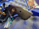 COLT PYTHON. 357 MAGNUM 4INCH BLUE ELITE GRIPS - 2 of 15