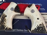 COLT PYTHON GENUINE ELK STAG TARGET GRIPS - Image 1 of 13