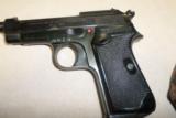 Berretta Pair!! 1937 .380 Italian pistol w/Original Holster 2 clips and Model 948 .22 Long Rifle Mirror Model To .380 - 4 of 8