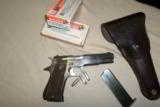 Star Super Model (Like model 1911 .45) in Rare 38 Super or 9mm Bergman without squeeze safety mfg. - 1 of 9