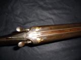 German 16 Ga. Hammer Gun, Beautiful Gold In-lay and Engraving - 7 of 12