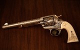 Colt SAA Bisley Engraved 38Spl - 2 of 4