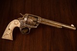 Colt SAA Bisley Engraved 38Spl - 1 of 4