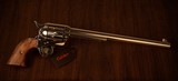 Colt SAA Nickle Buntline 45 LC 12" barrel