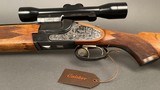 Brno double rifle O/U 7X65R Scoped - 9 of 10