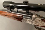 Waffen Krausser K G Munchen double rifle - 8 of 12