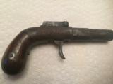 Antique minature pistol patent , 4/16/1845 - 5 of 12
