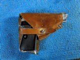 Beretta Model 1935 Nickel Engraved 32 ACP Made in 1954 With Period Holster - 13 of 13