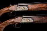 Pair of Perazzi MX12 SCO/O Gold with 2 extra sets of 20g barrels - 5 of 9