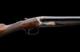 Pair of Westley Richards 12g Gold Name Droplock Shotguns - 4 of 12