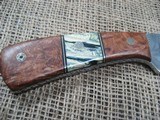 Collage of Custom Knives of Different Kinds for Den or Office - 7 of 15