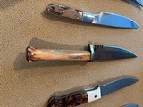 Collage of Custom Knives of Different Kinds for Den or Office - 13 of 15