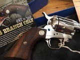 Colt SAA .45 Nickel Single Action Army TALO Long Branch 4 3/4” 1 of 300 NIB - 1 of 15