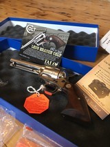 Colt SAA .45 Nickel Single Action Army TALO Long Branch 4 3/4” 1 of 300 NIB - 4 of 15