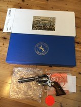 Colt SAA .45 Nickel Single Action Army TALO Long Branch 4 3/4” 1 of 300 NIB - 3 of 15