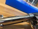 Colt SAA 45 Nickel 4 3/4 P1841 NIB Single Action Army 4.75 Custom Shop - 15 of 15