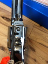 Colt SAA 45 Nickel 4 3/4 P1841 NIB Single Action Army 4.75 Custom Shop - 10 of 15