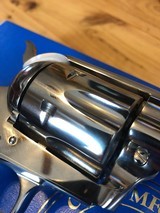 Colt SAA 45 Nickel 4 3/4 P1841 NIB Single Action Army 4.75 Custom Shop - 3 of 15