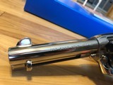 Colt SAA 45 Nickel 4 3/4 P1841 NIB Single Action Army 4.75 Custom Shop - 12 of 15