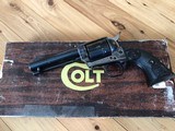 Colt SAA 45 CCH 4 3/4 Box 1982 3rd Gen 4.75 Single Action Army P1840 NICE - 2 of 15