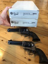 Colt SAA .45 4 3/4 Single Action Army 3rd Gen 2005 Custom unique - 2 of 15