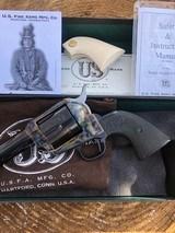 USFA 45 Colt 4 3/4” B/CCH SAA Single Action Like New Premium 4.75 US Firearms - 8 of 15