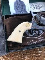 USFA 45 Colt 4 3/4” B/CCH SAA Single Action Like New Premium 4.75 US Firearms - 7 of 15