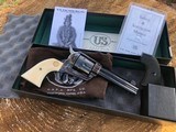 USFA 45 Colt 4 3/4” B/CCH SAA Single Action Like New Premium 4.75 US Firearms - 14 of 15