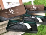 USFA John Wayne Double D .45 Colt SAA 4 3/4 Single Action Army US Firearms 4.75 Consecutive Pair NIB with Holster and Belt - 5 of 15
